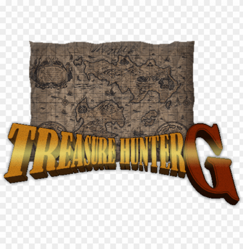 treasure hunter g for the snes - treasure hunter g logo PNG transparent graphics bundle