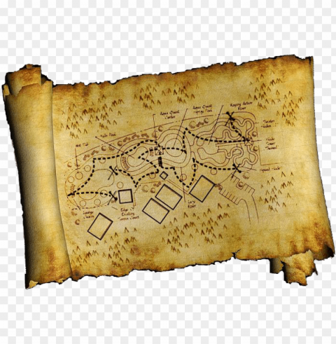 treasure map - treasure hunt map No-background PNGs