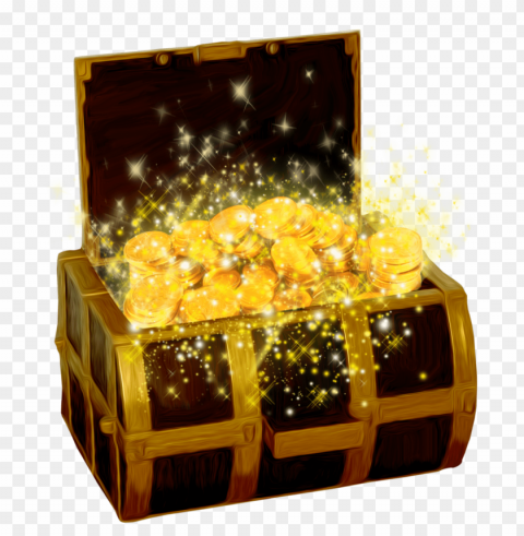 treasure Isolated Subject with Clear PNG Background