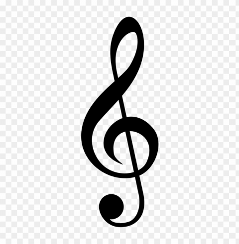 Treble Clef PNG Images With Alpha Transparency Diverse Set