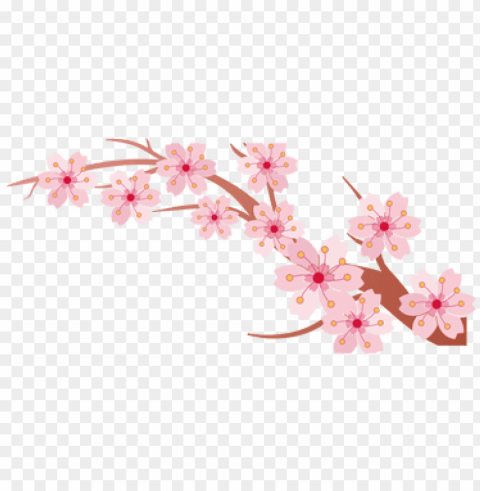 tree branch k pictures full hq painted - cherry blossoms flower line Clean Background Isolated PNG Character PNG transparent with Clear Background ID f3a71560