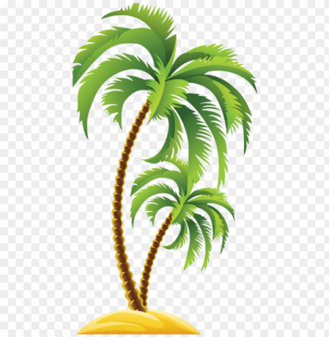 tree - safari palm village logo Clear Background PNG Isolated Graphic Design