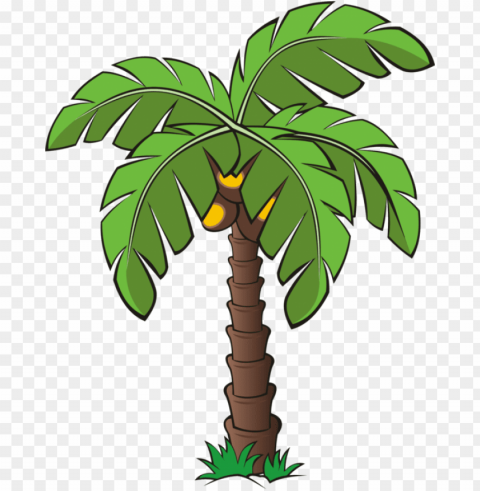 tree trees palm dates date palm forest vegetation - palm tree clipart Clear Background Isolated PNG Graphic