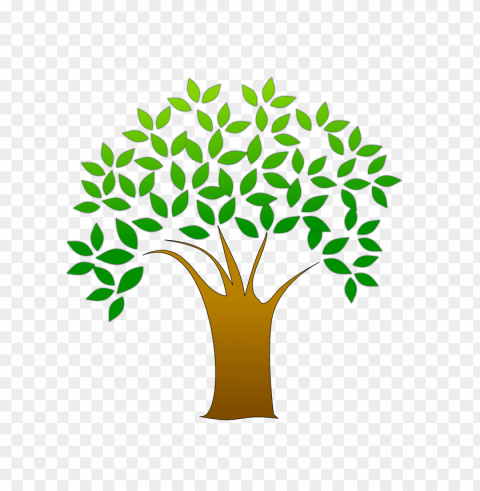 trees vector PNG Isolated Design Element with Clarity