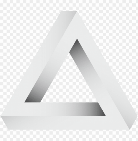 triangle 3d PNG Graphic with Transparent Isolation