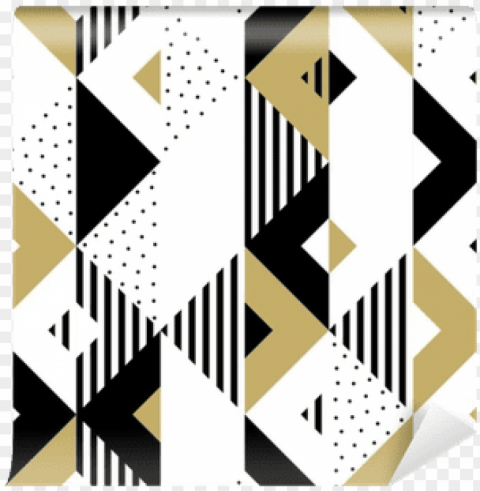 triangle geometric abstract golden seamless pattern - triangle PNG download free