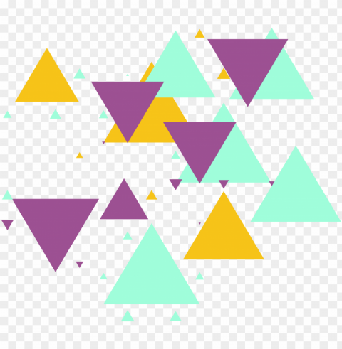 triangle shape pattern color free geometric shapes - geometric shape shape PNG without background