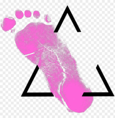 triangle trace foot shape abstract travel traveling - abstract art PNG photos with clear backgrounds