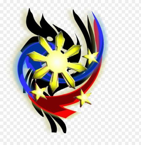 tribal philippine flag logo Transparent PNG graphics complete archive