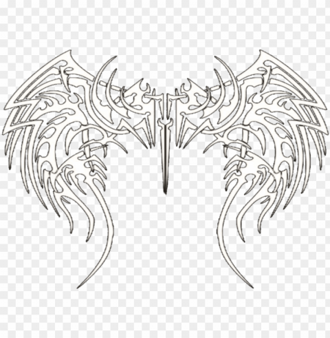tribal wings - tribal wings psd PNG transparent pictures for projects