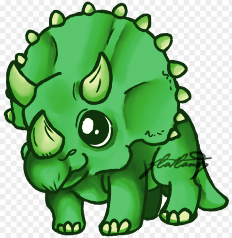 triceratops by flatlandq on deviantart dinosaur tattoos - triceratops cute Clear Background PNG Isolated Illustration PNG transparent with Clear Background ID ef088c89