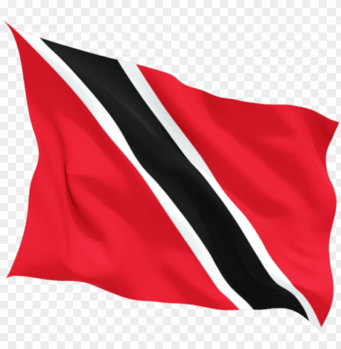 trinidad and tobago flag Transparent Background PNG Isolated Element