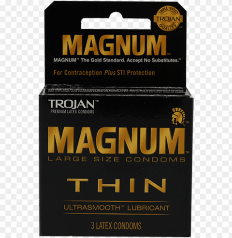 trojan magnum thin 63ct - trojan condoms High-quality transparent PNG images