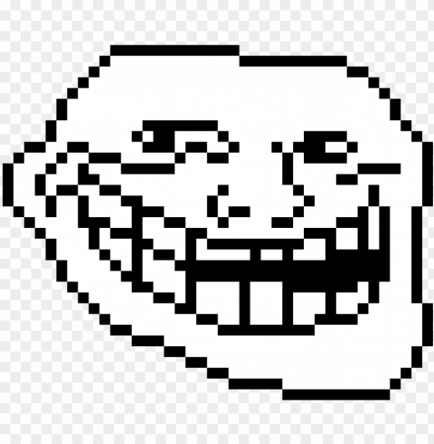 troll face - 8 bit troll face Free PNG images with transparent background