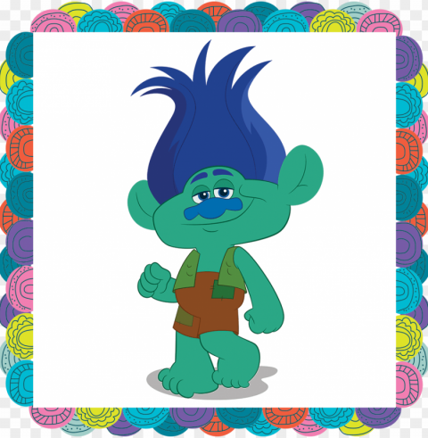 trolls clipart cloud - trolls beat goes on branch Isolated Element in HighResolution Transparent PNG