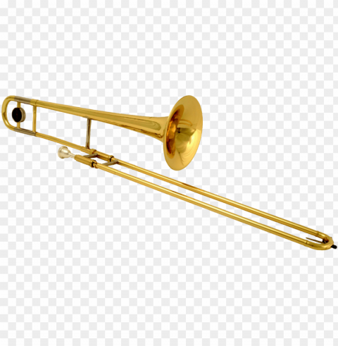 trombone Transparent Background Isolated PNG Item