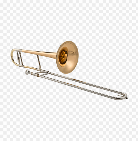 trombone Transparent Background Isolation of PNG