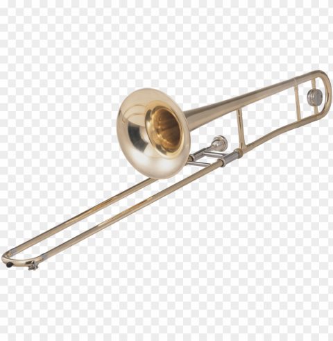 trombone Transparent Background PNG Isolated Art