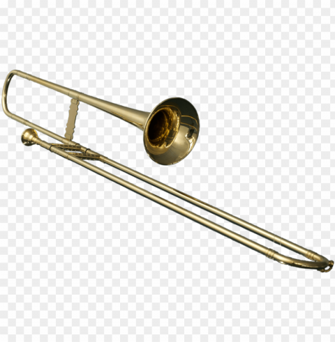 trombone Transparent PNG Artwork with Isolated Subject