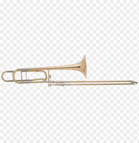 trombone Transparent Background Isolated PNG Figure
