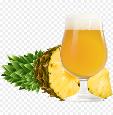 tropic punch pineapple - pineapple Isolated Graphic on Transparent PNG