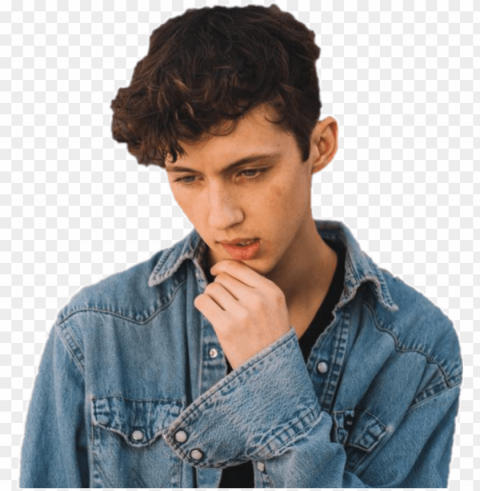 troyesivan sticker - troye sivan pastel pink HighResolution Transparent PNG Isolated Graphic PNG transparent with Clear Background ID ce42b31a