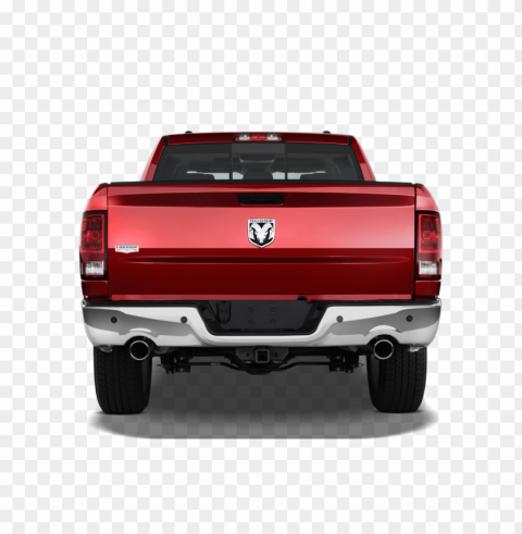 truck back Isolated Element in Clear Transparent PNG