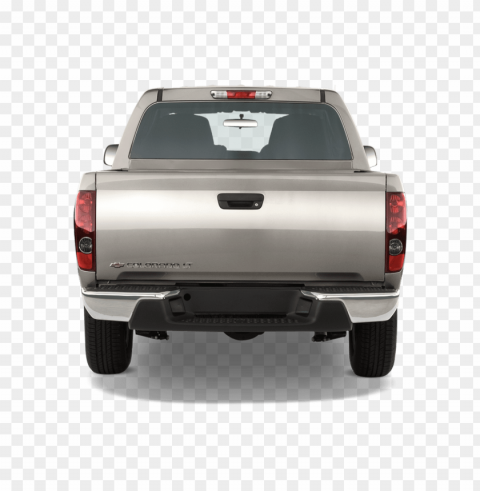 Truck Back Isolated Element On Transparent PNG