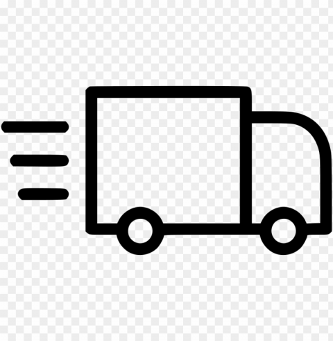 truck delivery shipping van fast package comments - van delivery icon HighResolution Transparent PNG Isolated Element