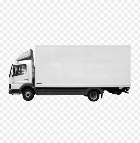 truck side Transparent Background Isolated PNG Item