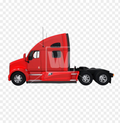 truck side Transparent Background PNG Isolated Art