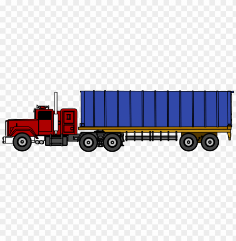 truck side Transparent Background PNG Isolated Illustration