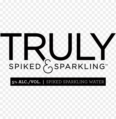 truly logo - truly spiked and sparkling grapefruit Free PNG transparent images