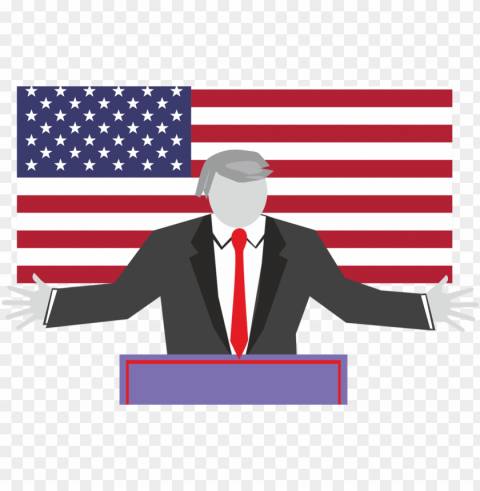 trump needs significant improvement in engaging muslims - free shipping usa canada Clear Background Isolated PNG Icon