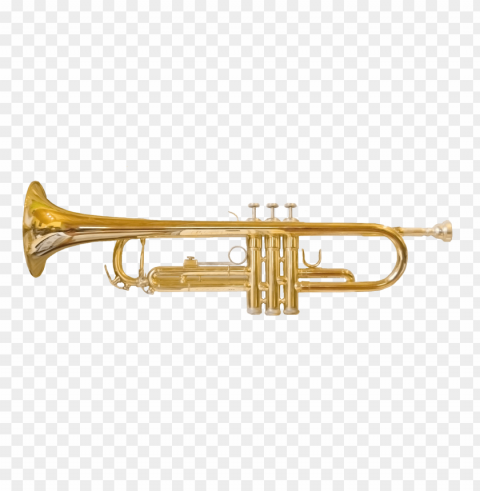 trumpet PNG Image with Clear Background Isolated