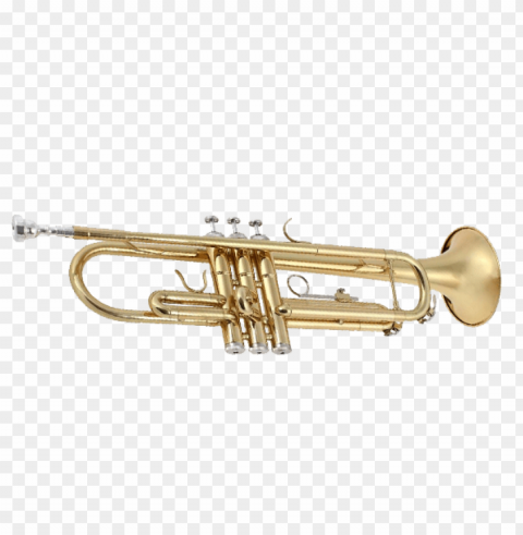trumpet PNG Image with Isolated Graphic Element