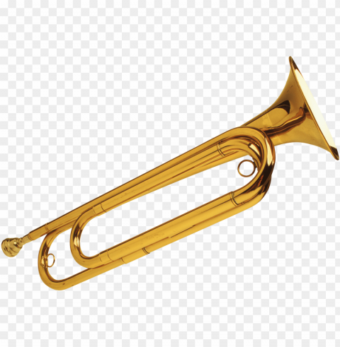 trumpet PNG Image with Transparent Isolation