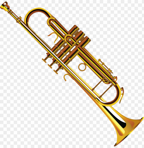 Trumpet PNG Images With Alpha Transparency Layer