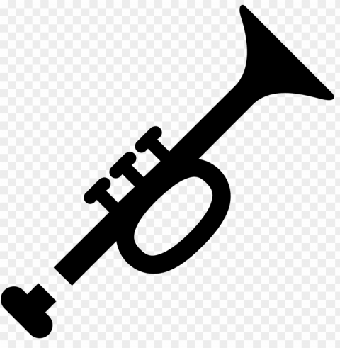 trumpet vector Isolated Object with Transparent Background PNG