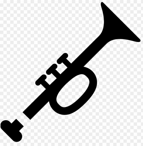 Trumpet Vector Isolated Object With Transparent Background PNG