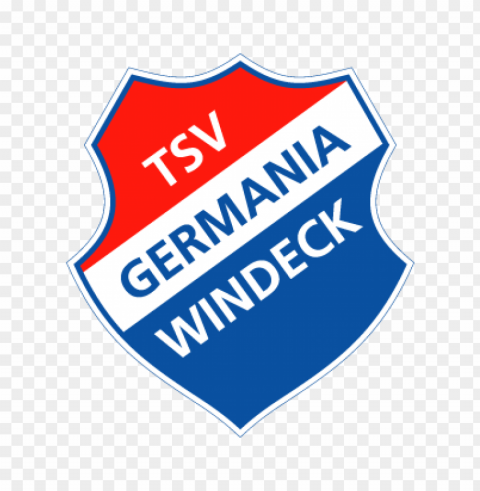tsv germania windeck vector logo Transparent PNG Isolated Illustrative Element