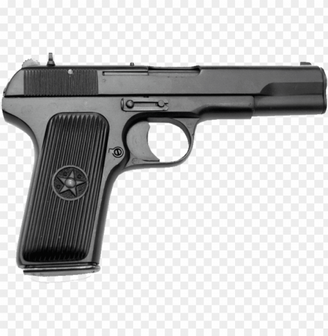 tt russian handgun image - picsart gun Isolated Icon on Transparent PNG