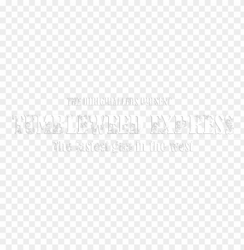 tumbleweed express dirigiballers - bar runner - bar rules PNG files with transparent canvas collection