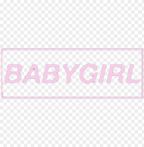 tumblr aesthetic drawings girl tumblr backgrounds tumblr - babygirl stickers Transparent PNG Image Isolation