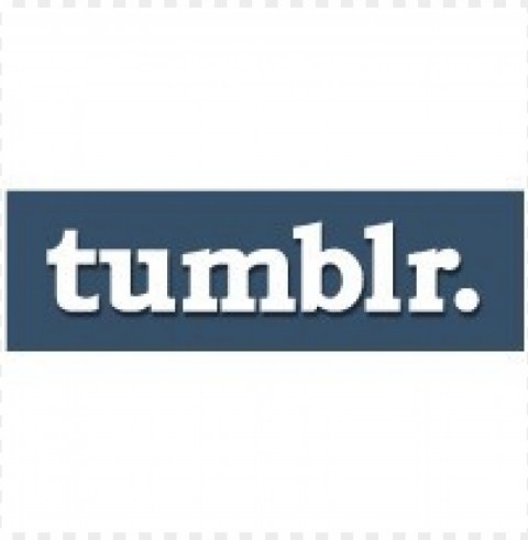 tumblr logo vector download free PNG Image with Isolated Artwork