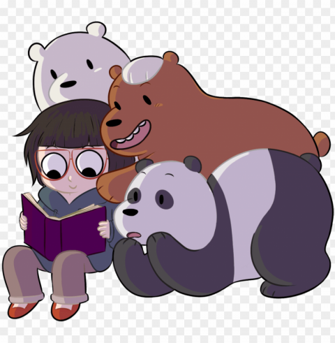 tumblr ns8digctvv1tkkrilo1 500 500367 พกเซล - we bare bears with chloe Clear background PNG images comprehensive package