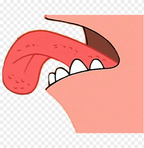 tumblr sticker - patrick star licki Free PNG images with alpha channel compilation