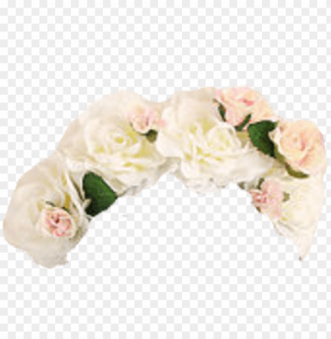 Tumblr Transparent Flower Crown PNG Image Isolated With Clear Transparency