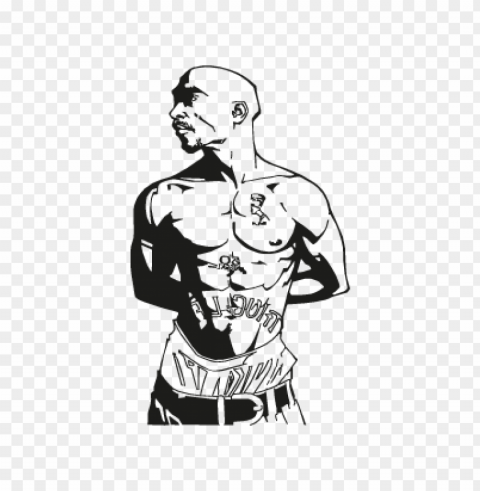tupac shakur vector download free PNG transparent pictures for projects