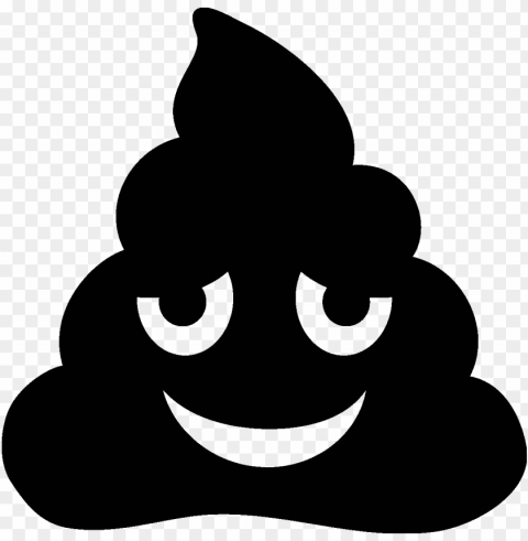 turd download - poop emoji svg file High Resolution PNG Isolated Illustration